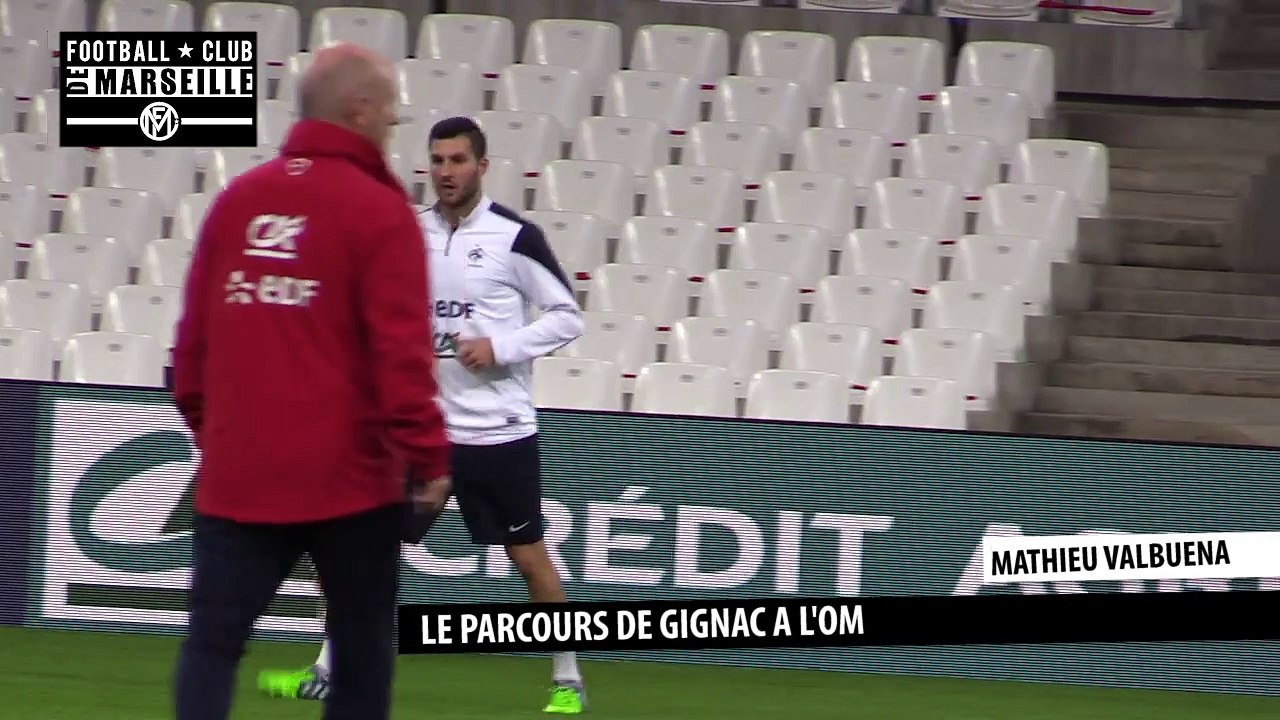 Valbuena et le parcours de Gignac à l'OM