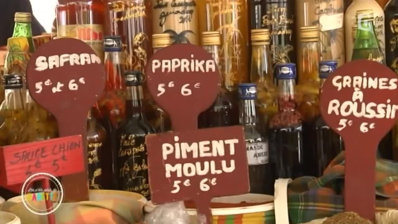 Babette au marché aux épices de Pointe à Pitre