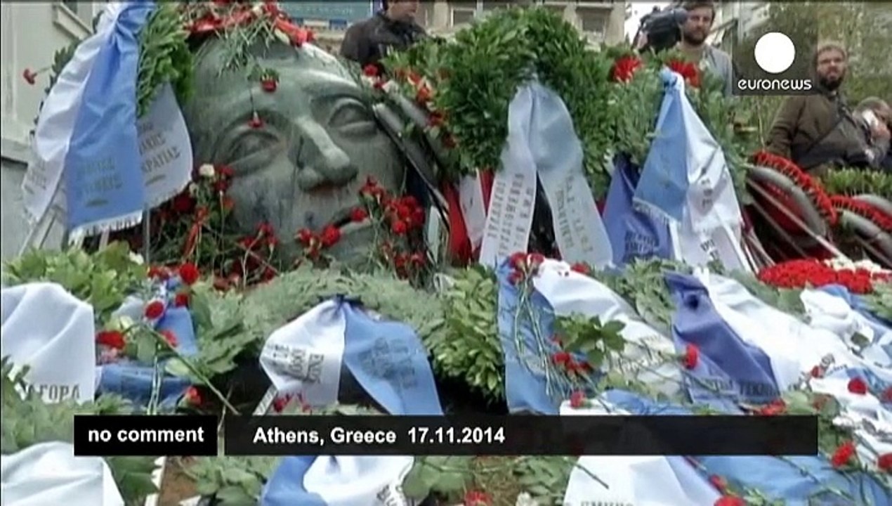 Greeks remember 1973 uprising anniversary