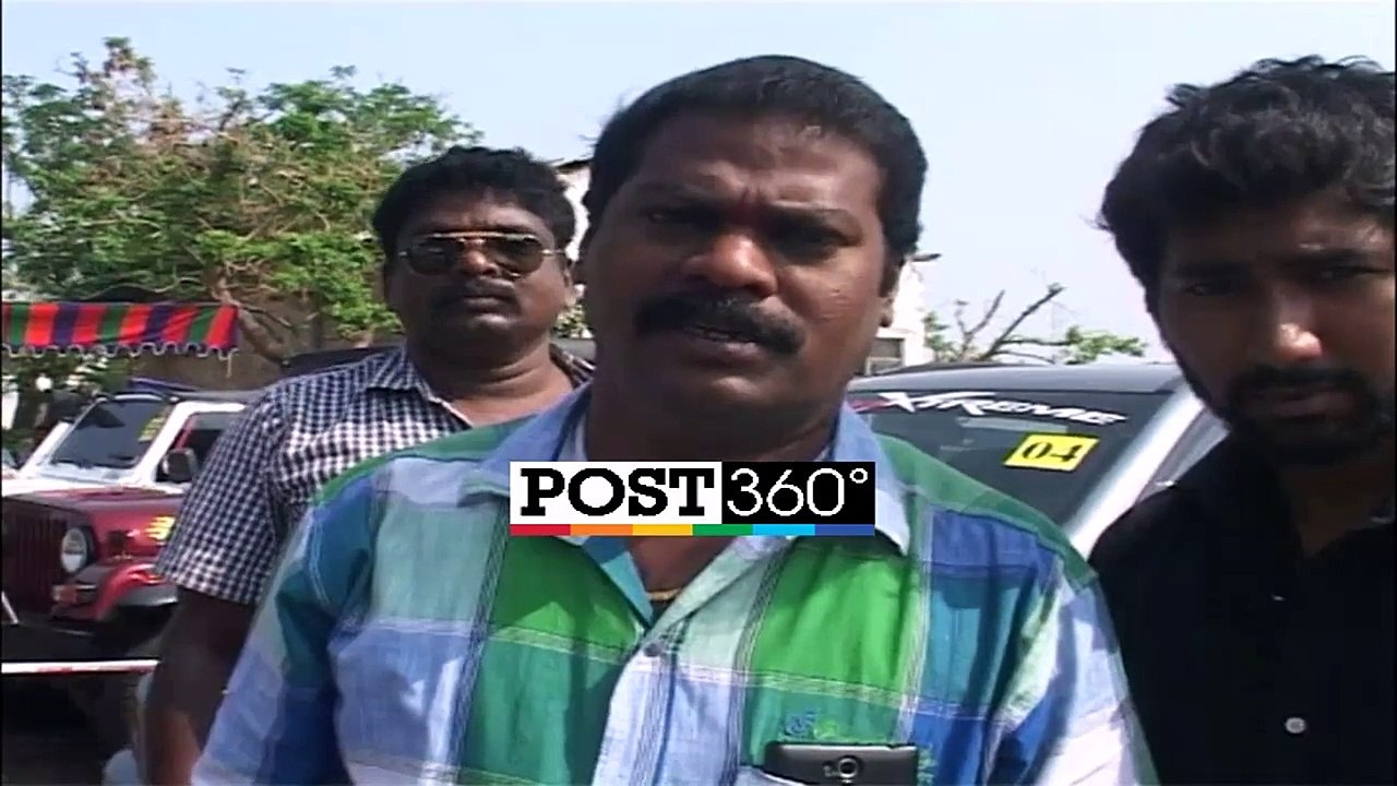 Car Racing in Andhra Unversity at Vizag