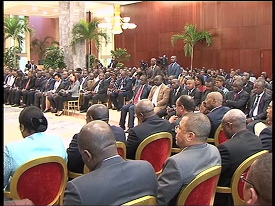 Rencontre du Président avec les acteurs syndicaux - 1/2