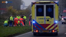 Beelden: Auto te water bij Farmsum - RTV Noord