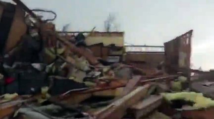 Family Comes Out Of Cellar After OklahomaTornado