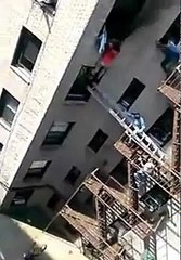 Heroes Rescue Man From Burning Apartment