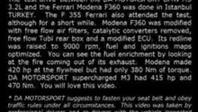 BMW M3 Turbo VS Ferrari Modena