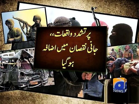 Pakistan ranks third among terror-hit countries-Geo Reports-18 Nov 2014