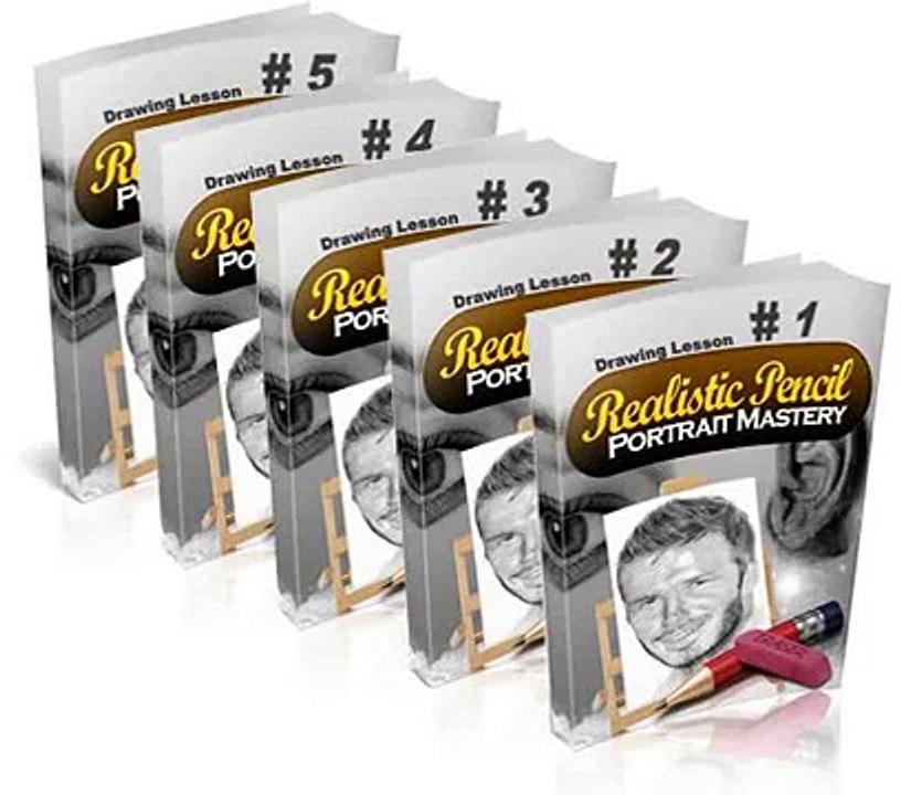 Step-by-Step Realistic Pencil Portrait Mastery Home Study Course.avi
