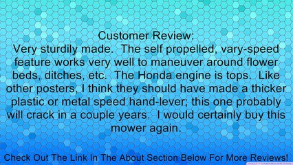 Husqvarna 961450009 HU700F 22-Inch 3-in-1 FWD High Wheel Mower Review