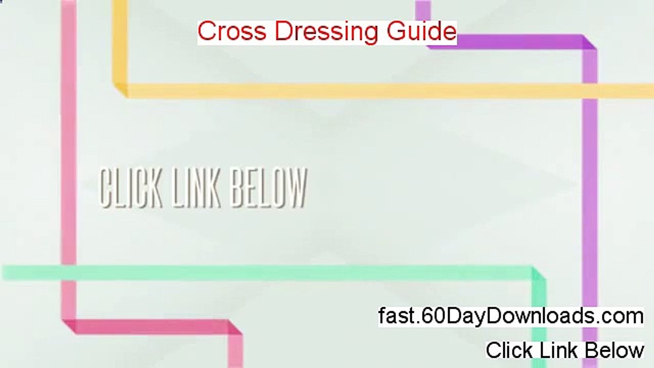 Get Cross Dressing Guide free of risk (for 60 days)