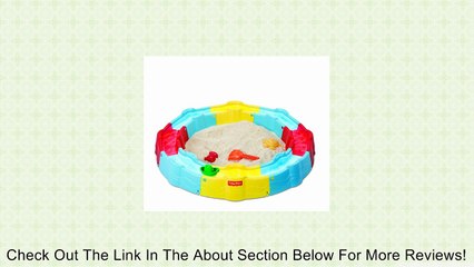 Fisher-Price Sand N Play Build a Box Sandbox, Yellow/Blue Review
