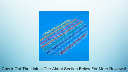 Rainbow Colored PVC Bathroom Floor Mat Non-slip Mat Review