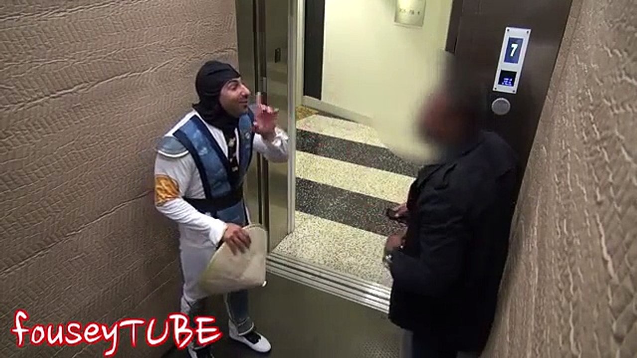MORTAL KOMBAT ELEVATOR PRANK 2!