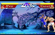 Street Fighter 2 Flash Ryu vs Sagat
