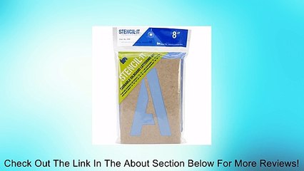 Duro Stencil-It Reusable Lettering Set, 8-Inch