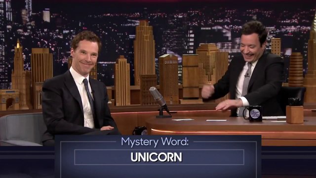 Benedict Cumberbatch et Jimmy Fallon se défient au mot secret