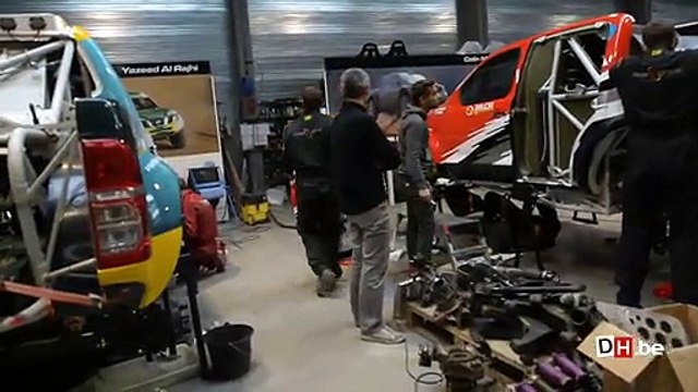 Préparatifs pour le Paris-Dakar 2015