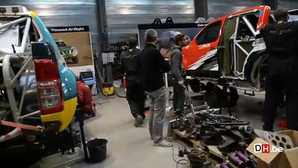 Préparatifs pour le Paris-Dakar 2015