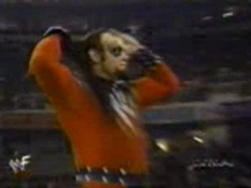 WWE - Kane Removes Mask And It Is taker