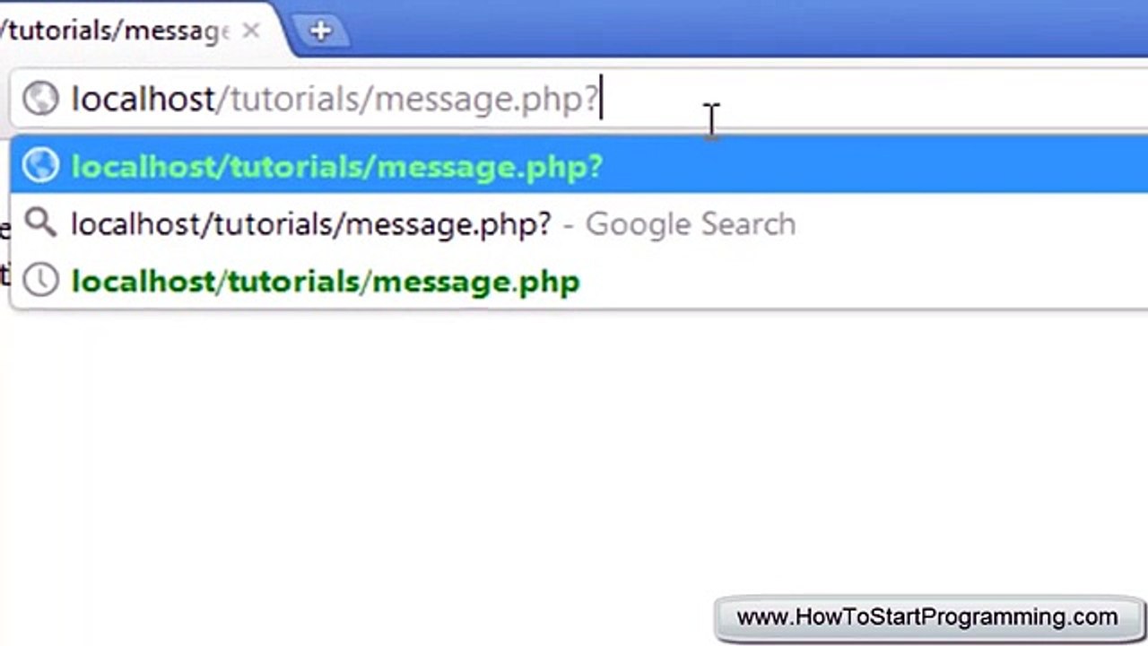 PHP Tutorial 16 - GET Variable (PHP For Beginners)