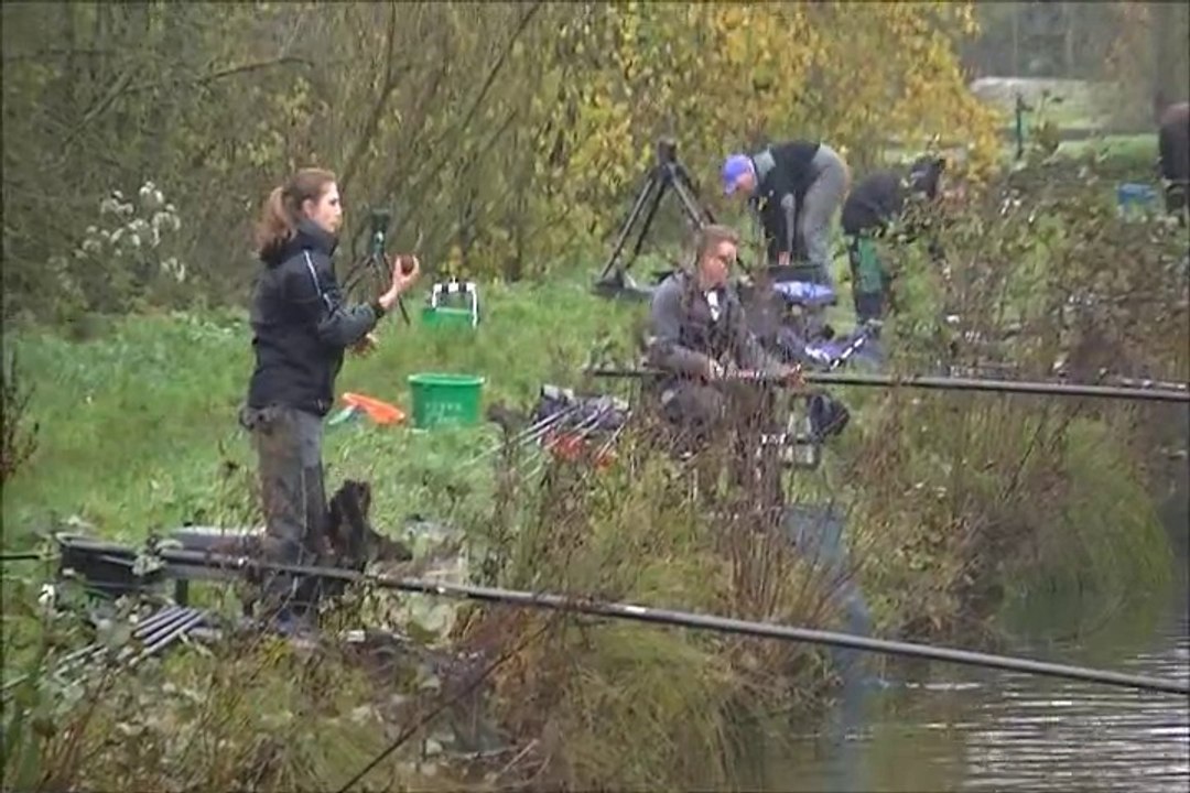 TEAM SENSAS CAUDRY PÊCHE COMPETITION  CHALLENGE D'HIVER 2014  2 EME MANCHE LE 16  NOVEMBRE 2014 A CATILLON SUR SAMBRE