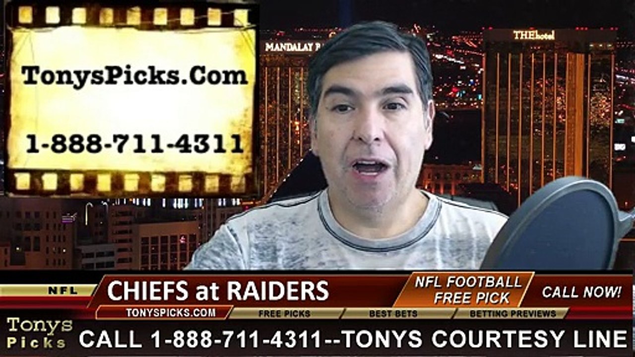 Oakland Raiders vs. Kansas City Chiefs Free Pick Prediction NFL Pro Football Odds Preview 11-20-2014