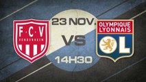 Dimanche 23 Novembre à 14h30 - Vendenheim FC - Olympique Lyonnais - U19 nationales féminines, groupe B, J7