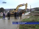 Počela izgradnja odvodnog kanala u Grabovici, 18. novembar 2014. (RTV Bor)