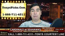 Seattle Seahawks vs. Arizona Cardinals Free Pick Prediction NFL Pro Football Odds Preview 11-23-2014