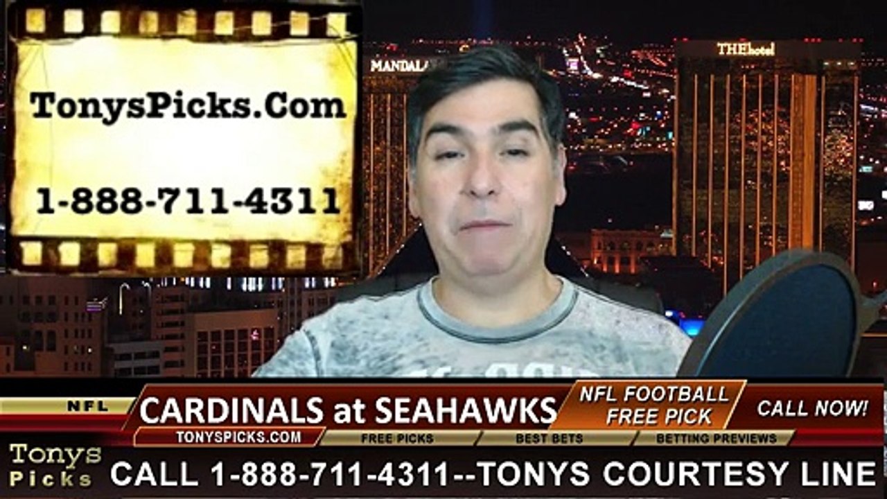 Seattle Seahawks vs. Arizona Cardinals Free Pick Prediction NFL Pro Football Odds Preview 11-23-2014