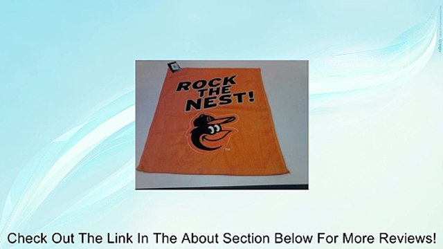 Baltimore Orioles Baseball MLB Fan Hand Rally Towel Rock The Nest Review