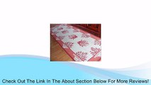 Rug Runners Runner Rugs 6 Ft. Nautical Decor Beach Themed Coral Machine Washable Review