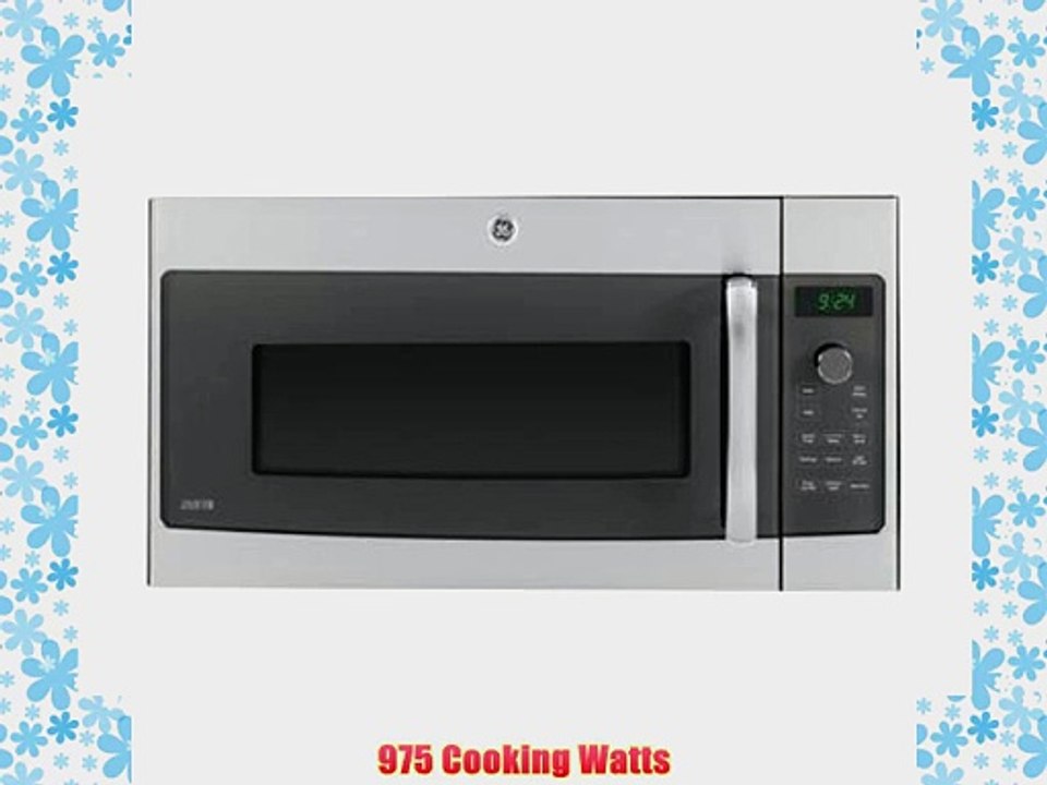GE PSA9240SFSS Profile 17 Cu Ft Stainless Steel OvertheRange Microwave Convection