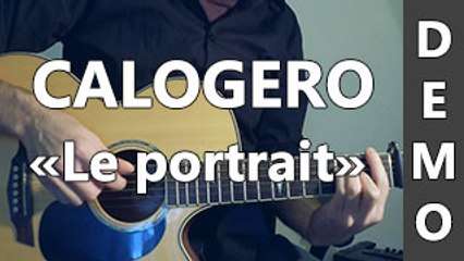 Calogero - Le portrait - DEMO Guitare