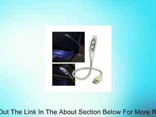 TOOGOO USB LED Light, Silver