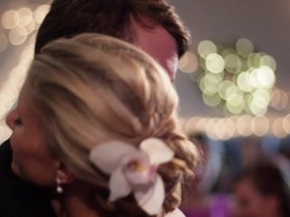 Bride and Groom Dancing the Night Away