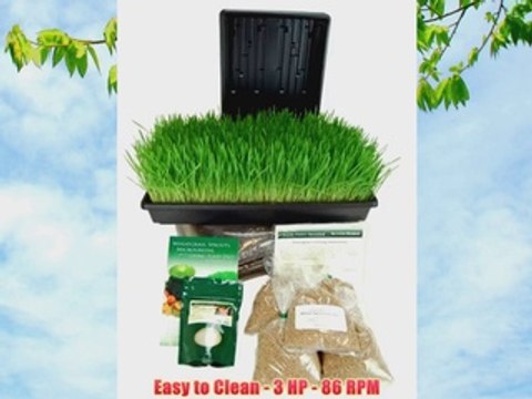 Super Angel 5500 Juicer Plus Organic Wheatgrass Kit Superangel Twin Gear All Stainelss Steel Electric Juice Extractor