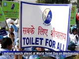 India tackles toilet troubles