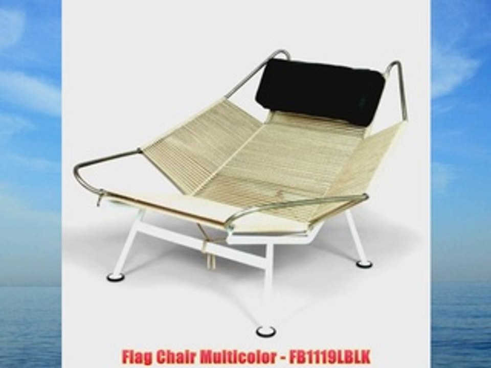 Flag Chair Multicolor FB1119LBLK
