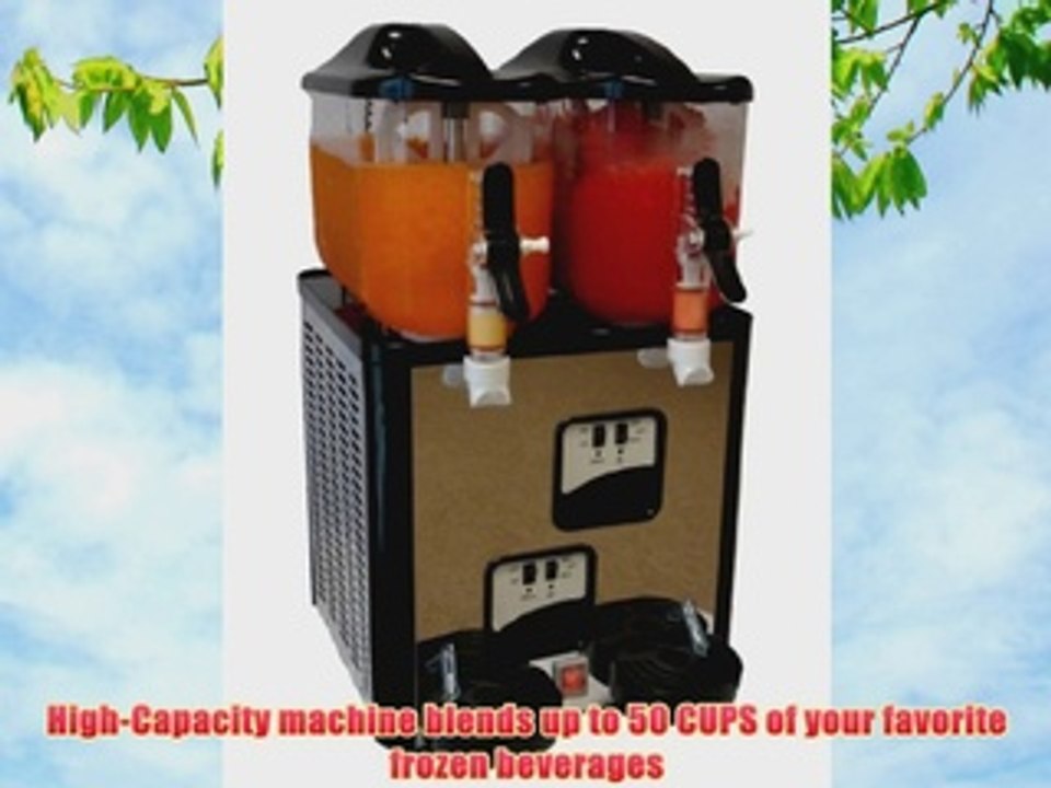 Margarita Girl DoubleBowl Mini Size Margarita Slush Frozen Drink Machine