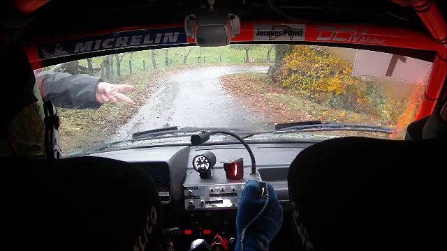 ES 6 piscine party rallye du Cantal 2014 Charlaix Berody 3éme au scratch