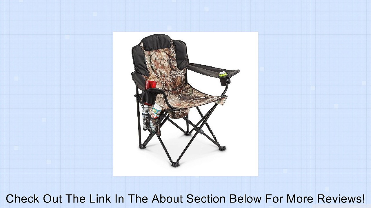 Guide Gear 500 - lb. King Camp Chair Camo Review