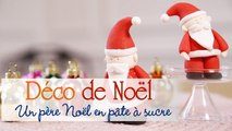 Faire un père Noël en pâte à sucre - Cake design