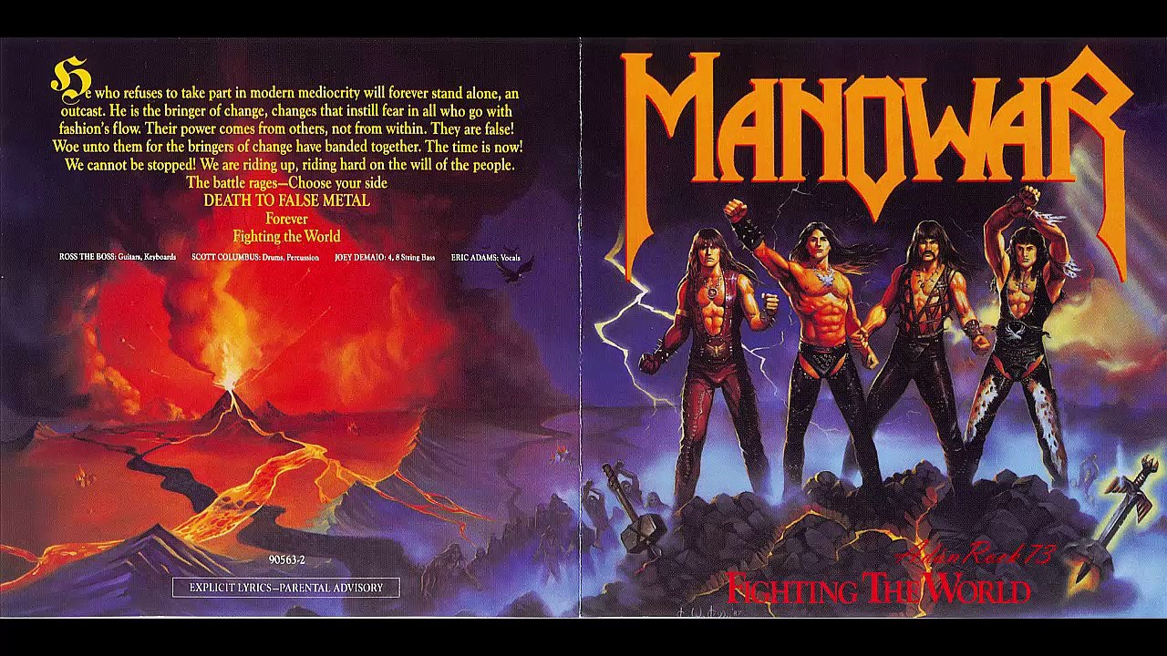 Manowar 1987 fighting the world sundome milky way