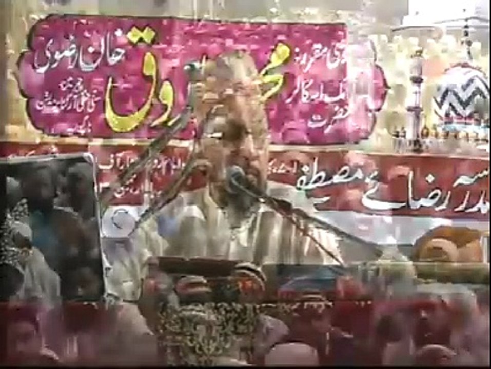 meraj rabbani ghustaq e auliya karam..... reply to farooq khan razvi