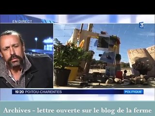 l'arbre qui cache la forêt, le off sur sivens d'un paysan agronome