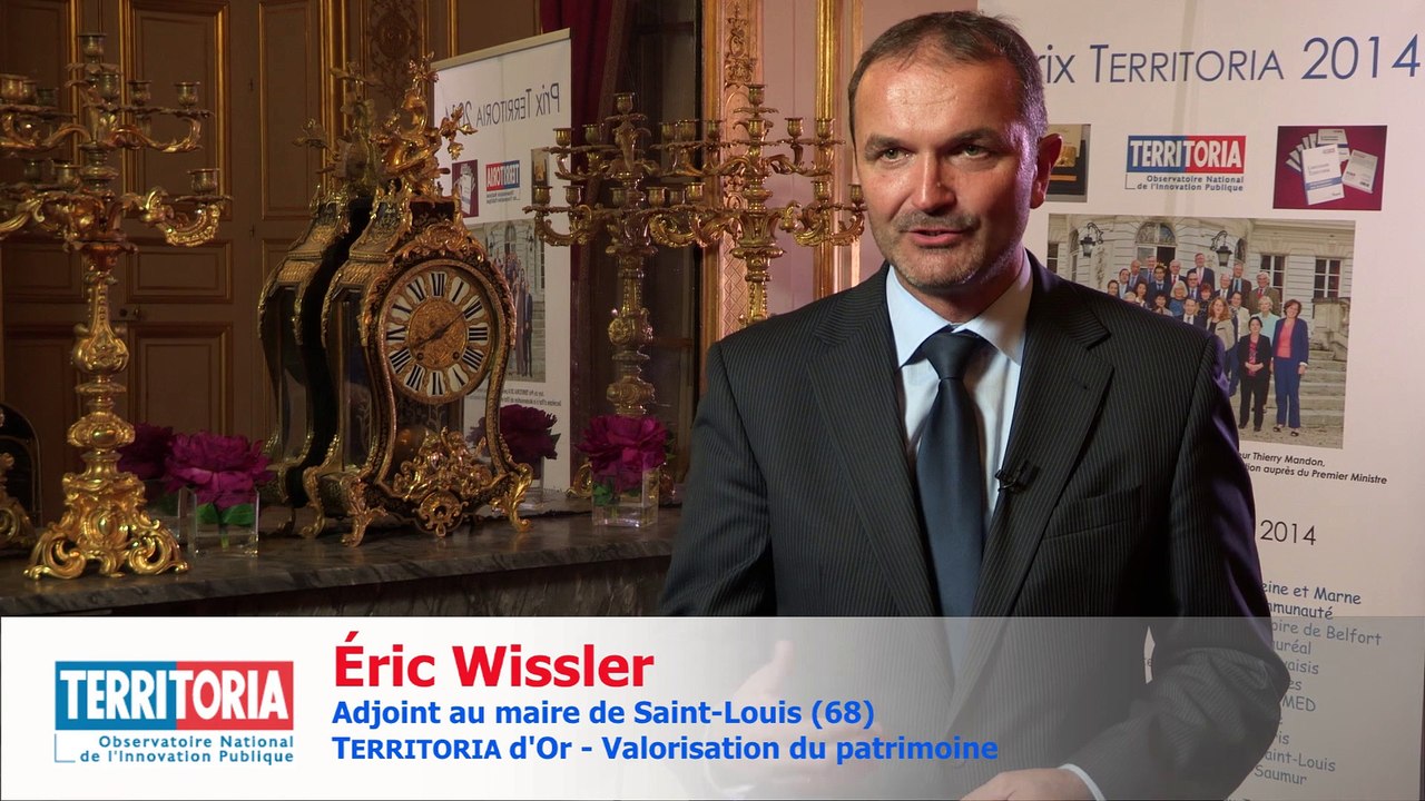TERRITORIA 2014 : Eric WISSLER, Adjoint au maire de Saint-Louis