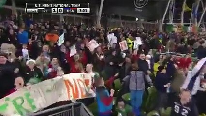 Anthony Pilkington goal - Ireland vs USA 1-0  2014 Friendly Match-1