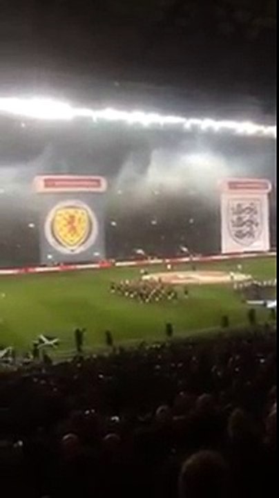 Flower of Scotland - Scotland vs England - 18-11-2014 - Celtic Park - Glasgow