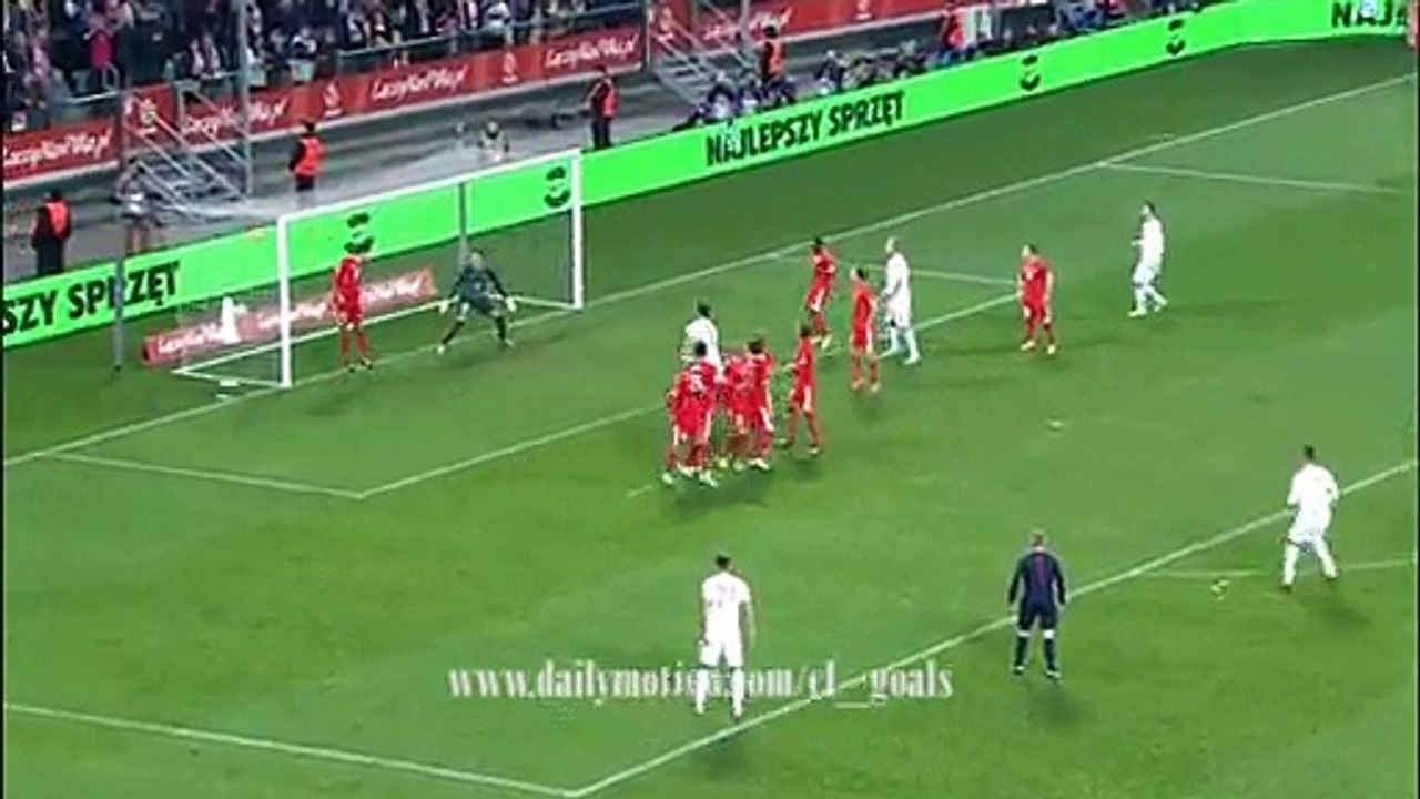 Milik Amazing Freekick | Poland 2-1 Suisse