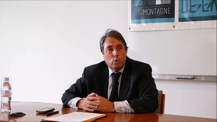Conférence de Michel Destot, Député de l'Isère, sur le thème de la Montagne et Métropolisation